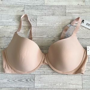 NWT Steve Madden Rose Nude Padded Bra